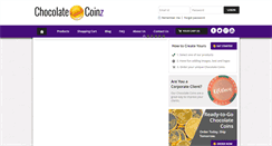 Desktop Screenshot of chocolatecoinz.com